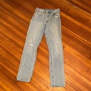 GAP Sky High Straight Jeans